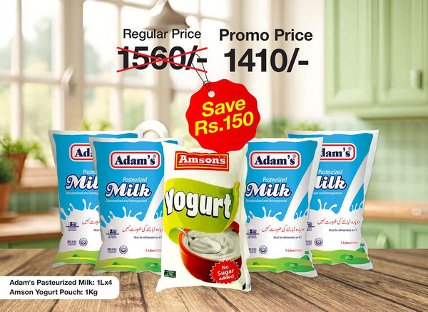 Adam's Yogurt & Milk Deal